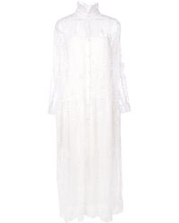 adam lippes white dress