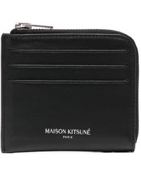 Maison Kitsuné - Kartenetui mit Logo-Stempel - Lyst