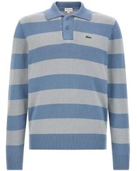 Lacoste - Polo A Rayas - Lyst
