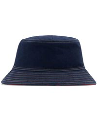 Burberry - Reversible Denim Bucket Hat - Lyst