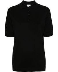 Allude - Fine-knit Polo Shirt - Lyst