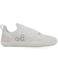 Vivobarefoot - Primus Lite Knit Mesh-Panel Lace-Up Sneakers - Lyst