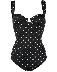 Balmain Onesie Met Stippen - Zwart