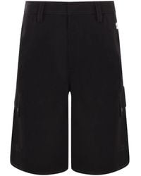 Off-White c/o Virgil Abloh - Logo-Embroidered Cargo Shorts - Lyst