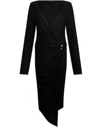 Liu Jo - Draped Bejewelled Dress - Lyst