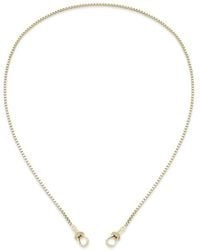Loraida - Iridescent Diamond Chain Necklace - Lyst