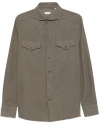 Brunello Cucinelli - Cotton Shirt - Lyst