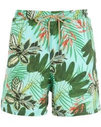 Lygia & Nanny - Gil Badeshorts Mit Blatt-Print - Lyst