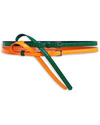 Essentiel Antwerp - Colour-Block Stacked Belt - Lyst