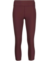 On Shoes - Cropped-Leggings mit Logo-Print - Lyst