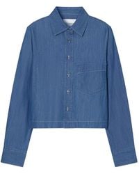 Closed - Cropped Classic Shirt - Lyst