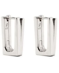 Tom Wood - Step Hoop Earrings - Lyst