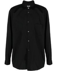 Herren Bekleidung Hemden Freizeithemden und Hemden Black Comme Des Garçons Hemd mit Drachenstickerei in Schwarz für Herren 