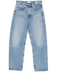 Citizens of Humanity - Miro Faded-Effect Wide-Leg Jeans - Lyst