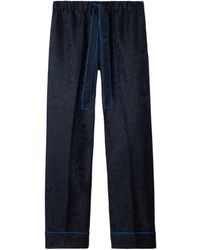Burberry - Sunflower Jacquard Pajama Bottoms - Lyst