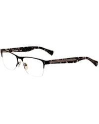 John Varvatos - Rectangle-Frame Glasses - Lyst