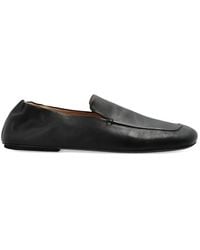 Marsèll - Gathered Leather Loafers - Lyst