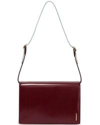 Jil Sander - File Small Leather Shoulder Bag - Lyst