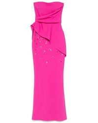 La Petite Robe Di Chiara Boni - Sequin-Embellished Maxi Dress - Lyst