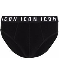 DSquared² - Icon Waistband Briefs - Lyst