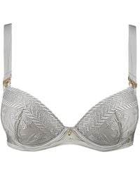 Aubade - Magnetic Spell Embroidered Push-Up Bra - Lyst