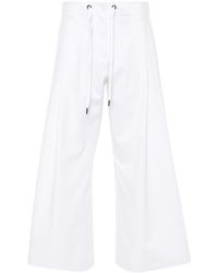 Brunello Cucinelli - Pleat-detail Cropped Trousers - Lyst