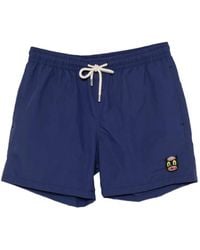ARRELS Barcelona - Embroidered Drawstring Swim Shorts - Lyst