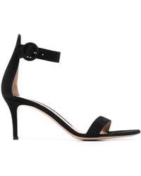 Gianvito Rossi - Elegant 70Mm Heeled Sandals - Lyst