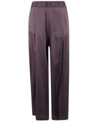 Semicouture - Elastic-Waist Trousers - Lyst