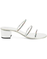 Giuseppe Zanotti - 40Mm Dark Colorful Sandals - Lyst