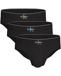 Calvin Klein - Logo-Waistband Briefs (Set Of Three) - Lyst