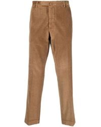 Dell'Oglio - Corduroy Straight-Leg Trousers - Lyst