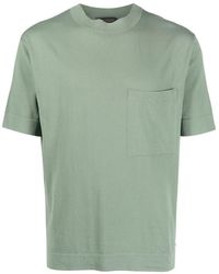 Dell'Oglio - T-Shirt mit Rundhalsausschnitt - Lyst