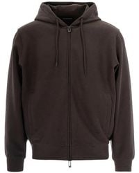 Emporio Armani - Solid Hoodie - Lyst