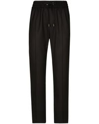 Dolce & Gabbana - Tailored Wool Track Pants - Lyst