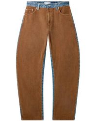 Stella McCartney - Corduroy-Panelled Jeans - Lyst