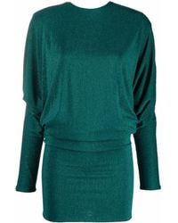Alexandre Vauthier - Wide-shoulder Knitted Dress - Lyst