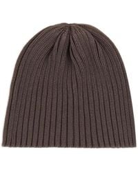 Our Legacy - Ribbed Cotton Beanie - Lyst