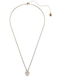 Swarovski - Constella Crystal-Embellished Circular Necklace - Lyst