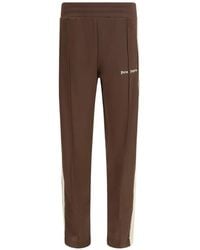 Palm Angels - Logo-Print Side-Stripe Track Pants - Lyst