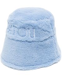 Patou - Logo-Embroidered Fleece Bucket Hat - Lyst