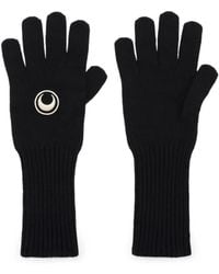 Marine Serre - Merino Wool Knit Gloves - Lyst