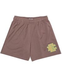 Eric Emanuel - Ee Basic Logo-Print Mesh Shorts - Lyst