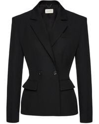 Magda Butrym - Double-Breasted Hourglass Blazer - Lyst