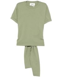 Ba&sh - T-Shirt Met Uitgesneden Details En Gestrikte Rug - Lyst