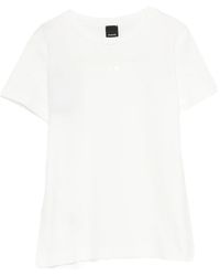 Pinko - T-Shirt With Love Birds Logo - Lyst