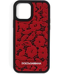 Dolce & Gabbana ドルチェ&ガッバーナ Iphone 12 Pro ケース - レッド