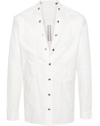 Rick Owens - Larry Fogpocket Cotton Shirt - Lyst