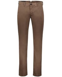 Moorer - Cotton Chino Trousers - Lyst