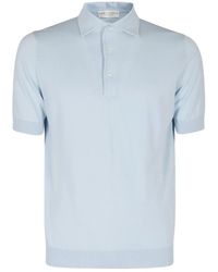 FILIPPO DE LAURENTIIS - Fein gestricktes Poloshirt - Lyst